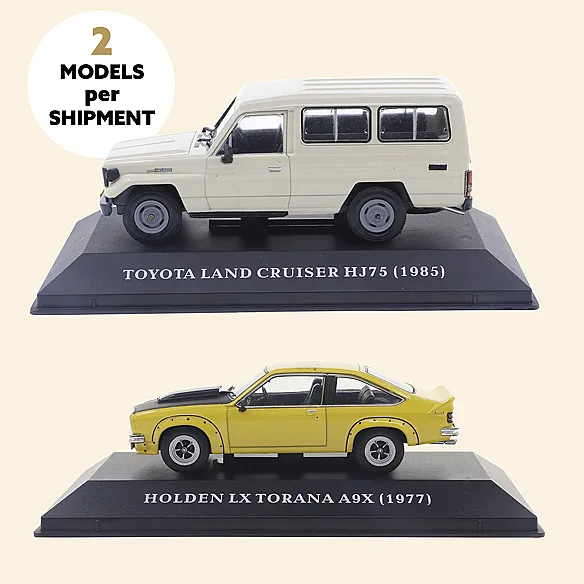 Toyota Land Cruiser HJ75 (1985) & Holden LX Torano A9X (1977)