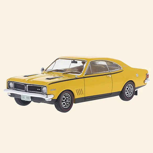 AUSTRALIAN CAR COLLECTION | Chrysler Valiant VC (1967) & Holden HG Monaro GTS 350 (1970) - 1:43 Scale Models